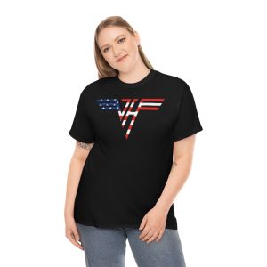 Van Halen American Flag Logo Shirt 3