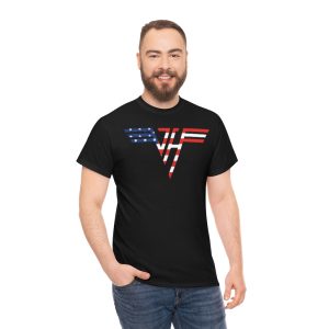 Van Halen American Flag Logo Shirt 4