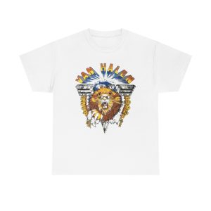 Van Halen Live 1982 Lion Tour T Shirt 1