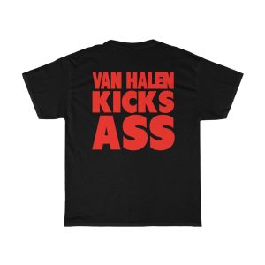 Van Halen Robot Dinosaur Van Halen Kicks Ass Shirt 3