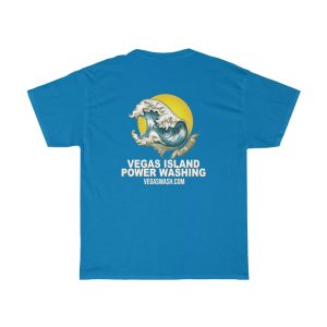 Vegas Island Power Washing Logo T Shirt 4