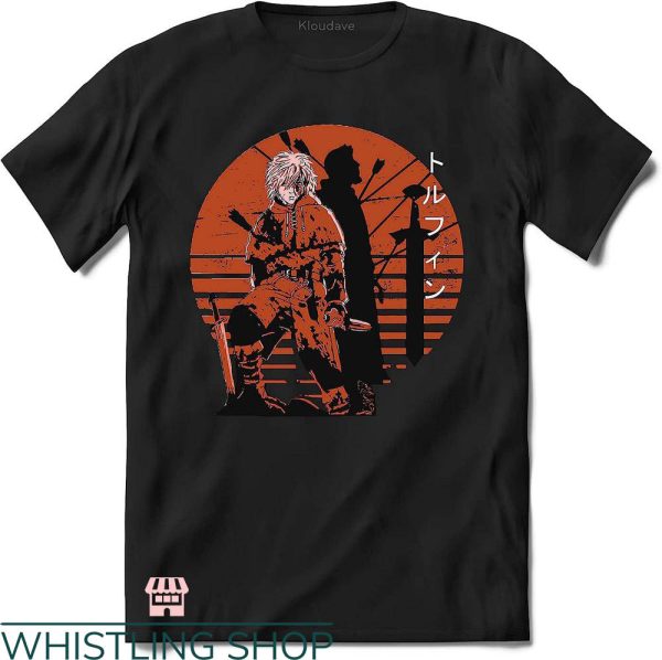 Vinland Saga T-shirt Retro Sunset Thorfinn Vinland Saga