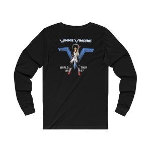 Vinnie Vincent Invasion 1986 87 Tour Long Sleeved Shirt 2