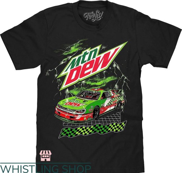 Vintage Dale Earnhardt T-shirt Mountain Dew Racing