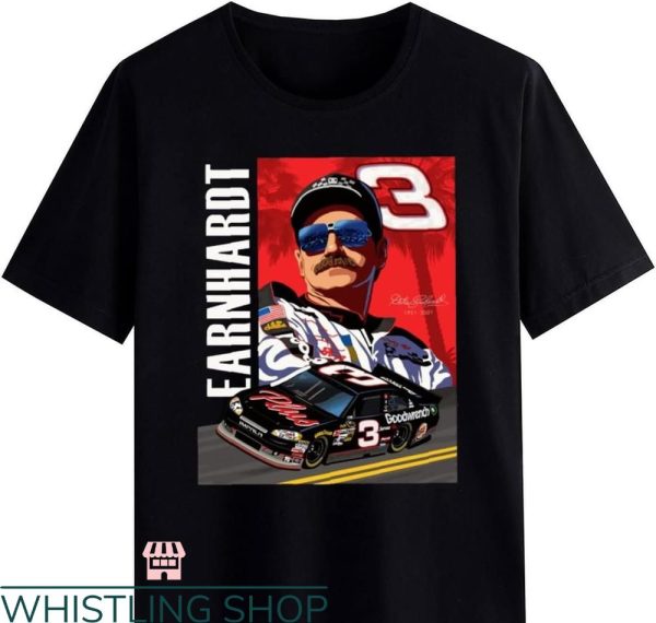 Vintage Dale Earnhardt T-shirt Racing Trending Graphic