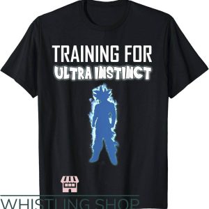 Vintage Dragon Ball Z T-Shirt Training For Ultra Instinct