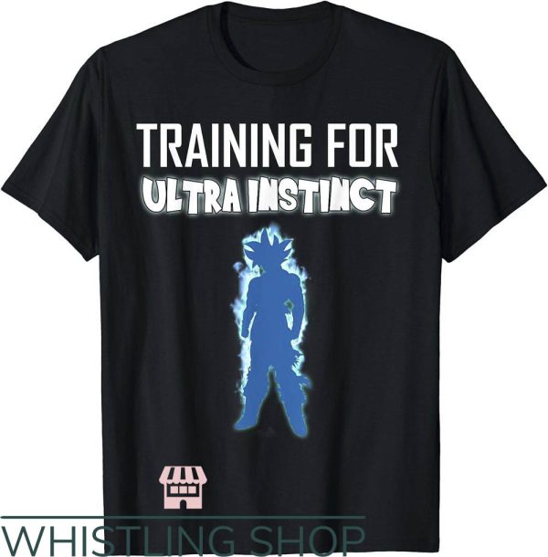 Vintage Dragon Ball Z T-Shirt Training For Ultra Instinct