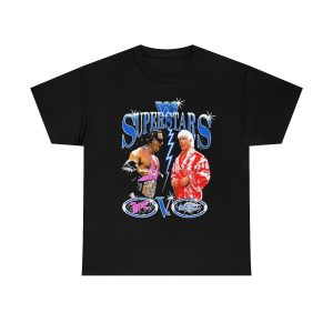 WWF Superstars 1992 Era Bret Hart vs Ric Flair Shirt 1