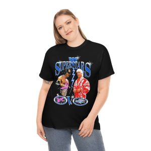 WWF Superstars 1992 Era Bret Hart vs Ric Flair Shirt 3