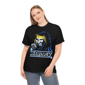 Warlock 1985 Hellbound Blue Design Tour Shirt 4
