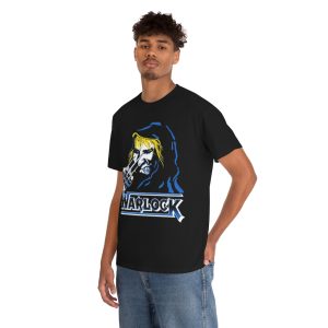 Warlock 1985 Hellbound Blue Design Tour Shirt 6