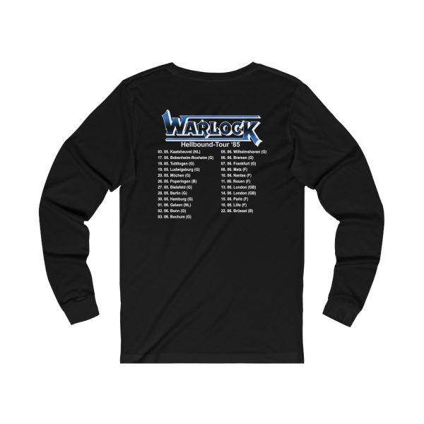 Warlock 1985 Hellbound Tour Long Sleeved Shirt