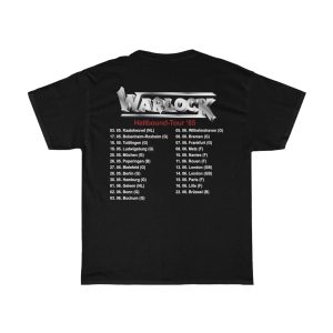 Warlock Hellbound 1985 Tour Shirt 3