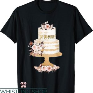 Wedding Cake T-shirt Cake Lover Pastry Wedding Planner
