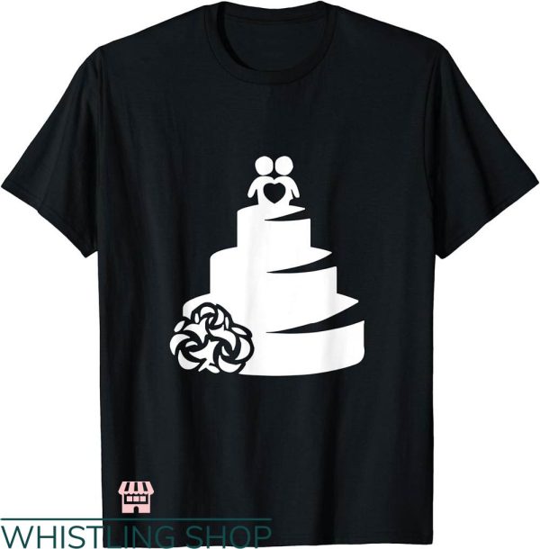 Wedding Cake T-shirt Trendy Aesthetic Wedding Cakes T-shirt
