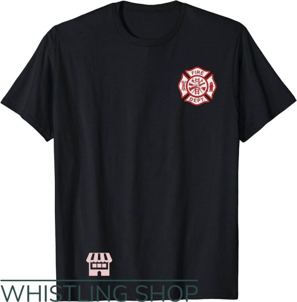 Wildland Fire T-Shirt Fire Dept Logo Hero T-Shirt Trending