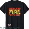 Wildland Fire T-Shirt Rescue Department Firefighter Trending