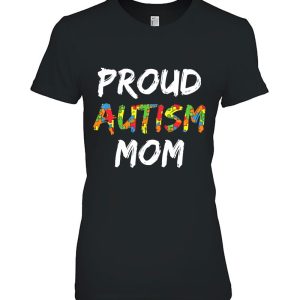 Womens Autism Awareness Clothes Proud Autism Mom