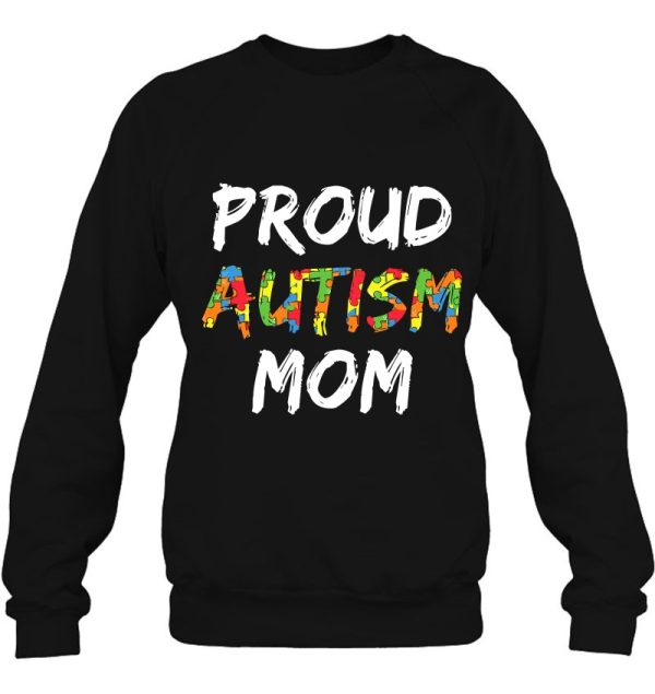 Womens Autism Awareness Clothes Proud Autism Mom