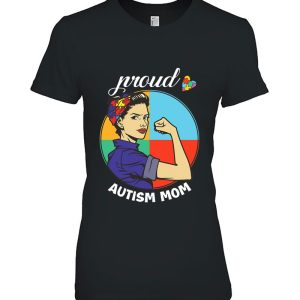 Womens Autism Awareness Month Mama Autistic Proud Autism Mom