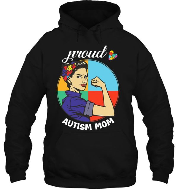 Womens Autism Awareness Month Mama Autistic Proud Autism Mom