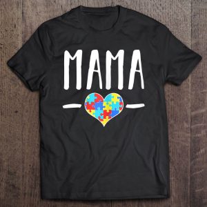 Womens Autism Mom Design Gift Support For Moms Of Autistic Kids