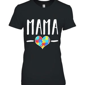 Womens Autism Mom Design Gift Support For Moms Of Autistic Kids