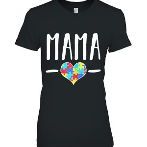 Womens Autism Mom Design Gift Support For Moms Of Autistic Kids 2