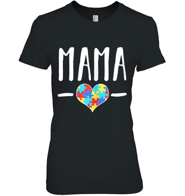 Womens Autism Mom Design Gift Support For Moms Of Autistic Kids