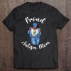 Womens Proud Autism Mom African American Black Mom Woman Strong