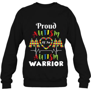 Womens Proud Autism Mom Of An Autism Warrior 4