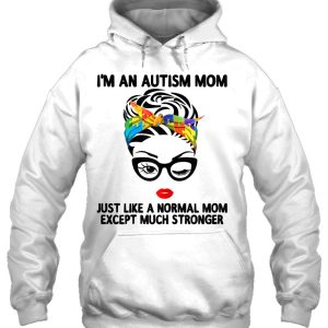 Womens Th Autism Mom Like A Normal Mom Gift Autism Awareness 3