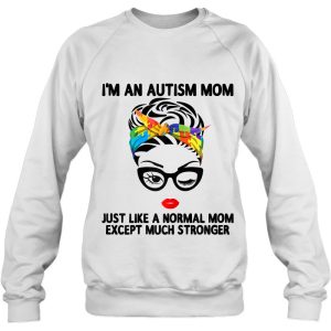 Womens Th Autism Mom Like A Normal Mom Gift Autism Awareness 4
