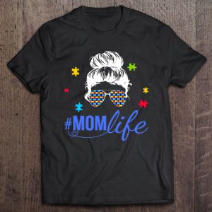 Womens Th Autistic Autism Awareness Mom Life Gift 1