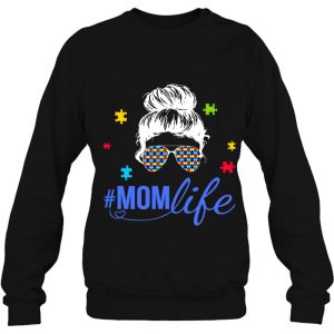Womens Th Autistic Autism Awareness Mom Life Gift 4