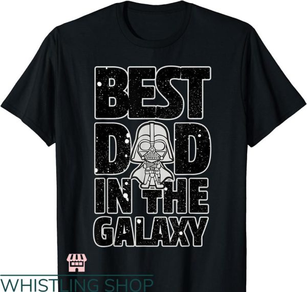 World’s Best Dad T-shirt Star Wars Best Dad