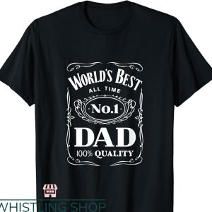 World’s Best Dad T-shirt World´s Best No1 Father