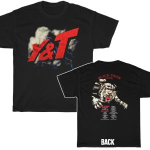YampT 1982 Black Tiger UK Tour Shirt 1