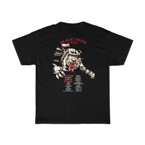 YampT 1982 Black Tiger UK Tour Shirt 3
