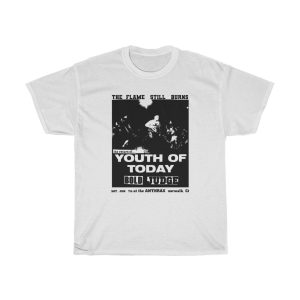Youth of Today LIVE January 7 1988 at The Anthrax in Norwalk CT Flyer Shirt 1