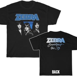 Zebra 1983 Breakout Tour Shirt 1