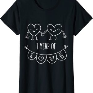 1 Year Anniversary Gifth Shirt Funny Relationship Gifts – Apparel, Mug, Home Decor – Perfect Gift For Everyone