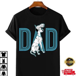 101 Dalmatians Pongo And Penny – Disney Dad Shirt – The Best Shirts For Dads In 2023 – Cool T-shirts
