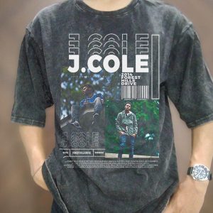 214 Forest Hills Drive J Cole Rapper Graphic T-shirt For Hip Hop Fans – Apparel, Mug, Home Decor – Perfect Gift For Everyone