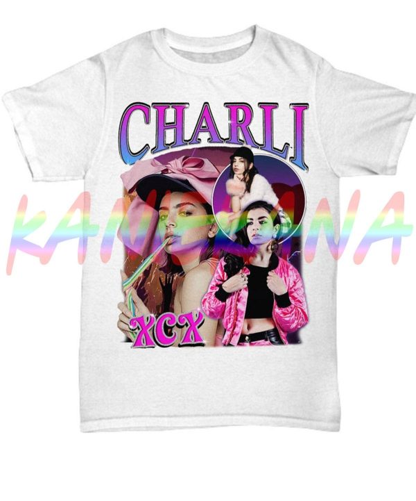 90s Retro Style Charli Xcx T-shirt Gift For Fans – Apparel, Mug, Home Decor – Perfect Gift For Everyone