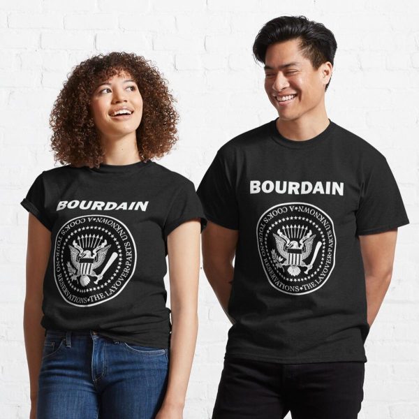 Anthony Bourdain Ramones T Shirt – Apparel, Mug, Home Decor – Perfect Gift For Everyone