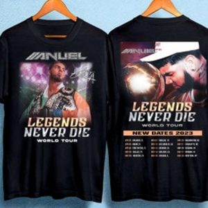 Anuel Aa’s Legends Never Die 2023 World Tour Gift For Fans – Apparel, Mug, Home Decor – Perfect Gift For Everyone