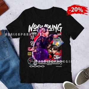 Ateez Wooyoung Vintage Unisex T-shirt For Atiny K-pop Fans – Apparel, Mug, Home Decor – Perfect Gift For Everyone