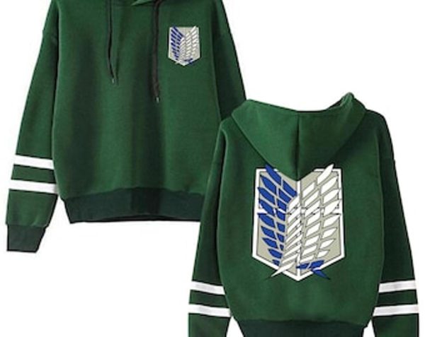 Attack On Titan Scout Regiment Logo Hoodie For Anime Fans – Apparel, Mug, Home Decor – Perfect Gift For Everyone