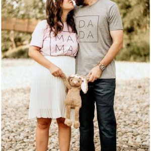 Baby Announcement For Mama And Dada Shirt – The Best Shirts For Dads In 2023 – Cool T-shirts
